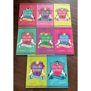 Unicorn‎ Riders Book Set: Ellabeth, Krystal, Willow, Quinn, Aleesah Darlison